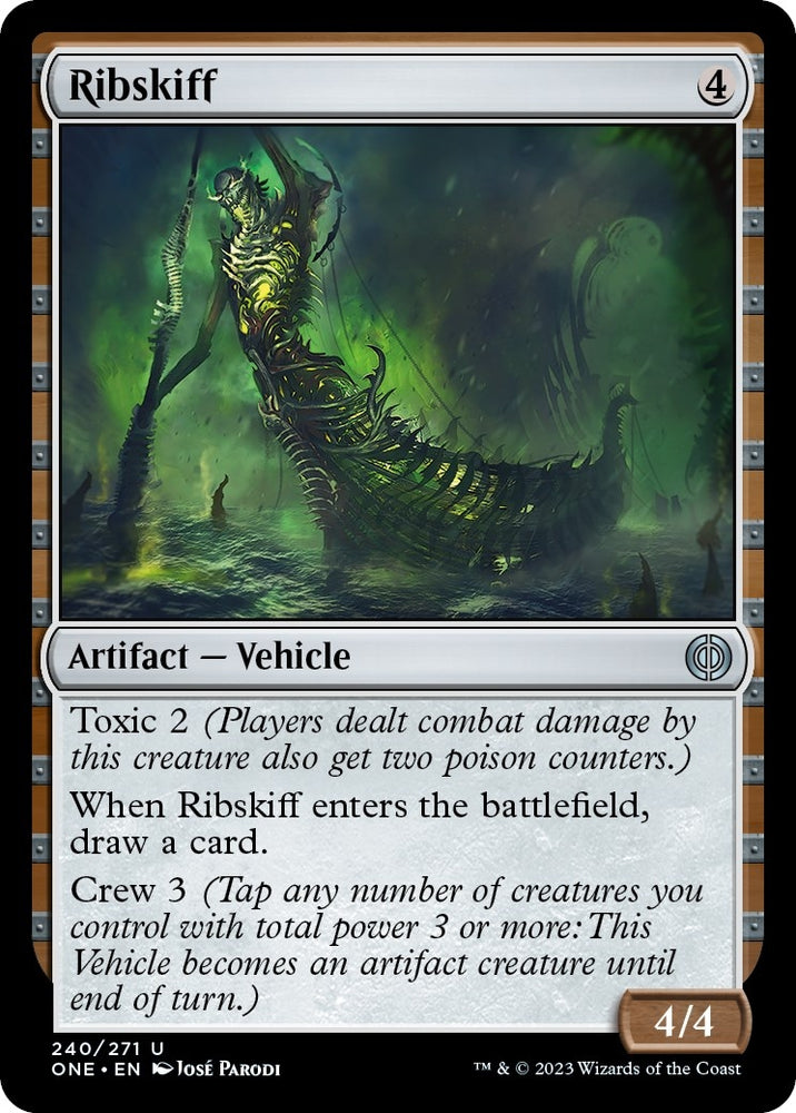 Image for Ribskiff (240) [Phyrexia: All Will Be One]