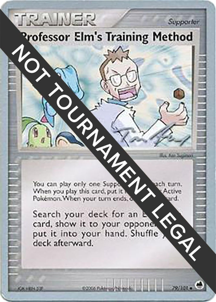 Image for Professor Elm's Training Method - 2007 (Tom Roos) (79/101) - Pokemon