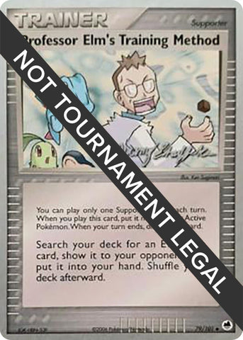 Image for Professor Elm's Training Method - 2007 (Jeremy Scharff-Kim) (79/101) - Pokemon