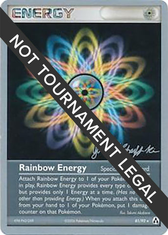 Image for Rainbow Energy - 2007 (Jeremy Scharff-Kim) (81/92) - Pokemon