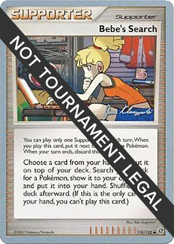 Image for Bebe's Search - 2008 (Jason Klaczynski) (119/132) - Pokemon