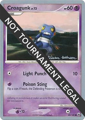 Image for Croagunk - 2008 (Tristan Robinson) (60/100) - Pokemon