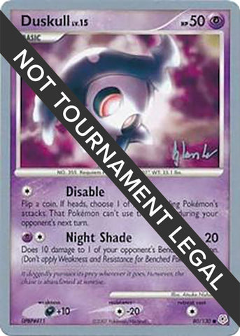 Image for Duskull - 2008 (Dylan Lefavour) (80/130) - Pokemon