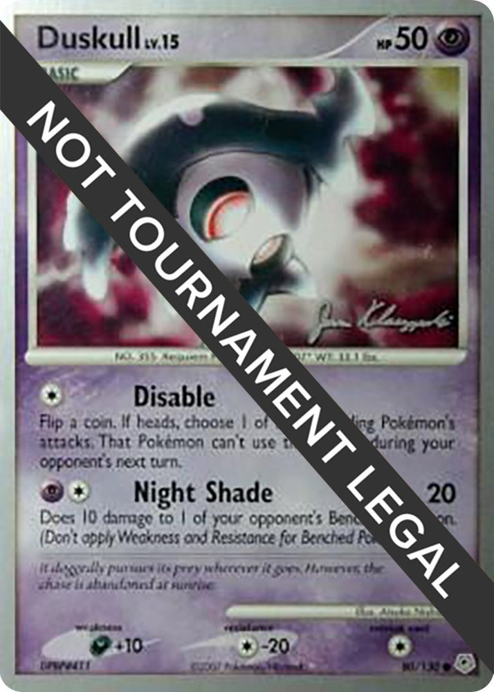 Image for Duskull - 2008 (Jason Klaczynski) (80/130) - Pokemon