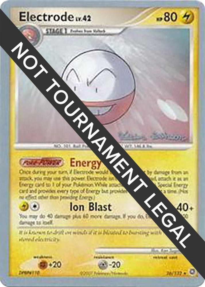 Image for Electrode - 2008 (Tristan Robinson) (26/132) - Pokemon