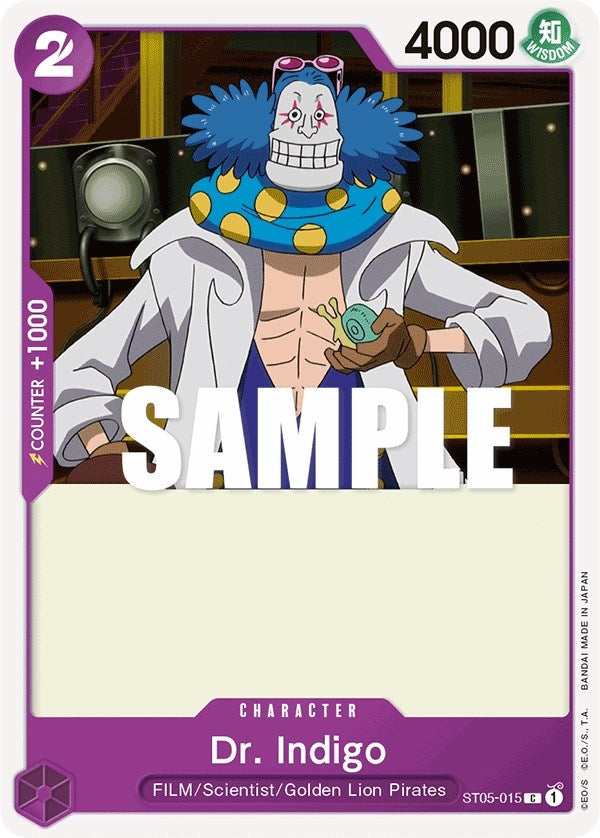 Image for Dr. Indigo (ST05-015) - One Piece Card Game