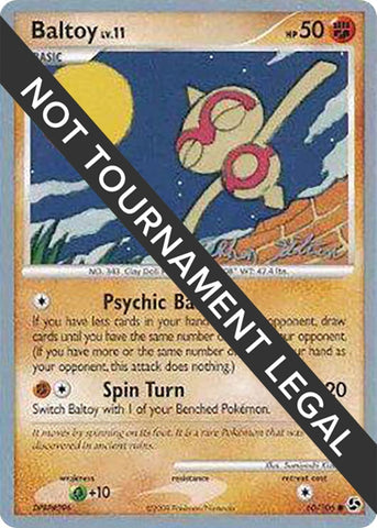 Image for Baltoy - 2009 (Stephen Silvestro) (60/106) - Pokemon