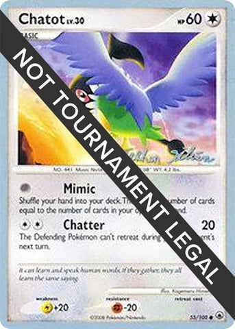 Image for Chatot - 2009 (Stephen Silvestro) (55/100) - Pokemon