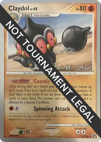 Image for Claydol - 2009 (David Cohen) (15/106) - Pokemon