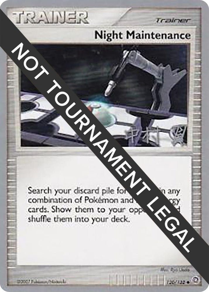 Image for Night Maintenance - 2009 (Tsubasa Nakamura) (120/132) - Pokemon