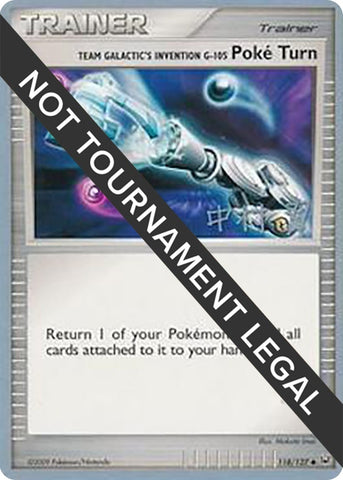 Image for Team Galactic's Invention G-105 Poke Turn - 2009 (Tsubasa Nakamura) (118/127) - Pokemon