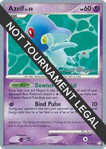 Image for Azelf (4) - 2010 (Mychael Bryan) (4/123) - Pokemon