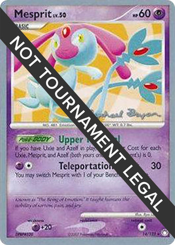 Image for Mesprit - 2010 (Mychael Bryan) (14/123) - Pokemon