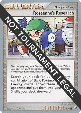 Image for Roseanne's Research - 2010 (Yuta Komatsuda) (125/132) - Pokemon