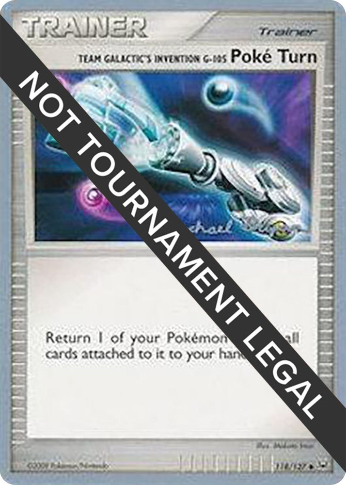 Image for Team Galactic's Invention G-105 Poke Turn - 2010 (Mychael Bryan) (118/127) - Pokemon
