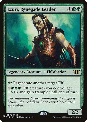 Image for Ezuri, Renegade Leader (195) [The List Reprints]