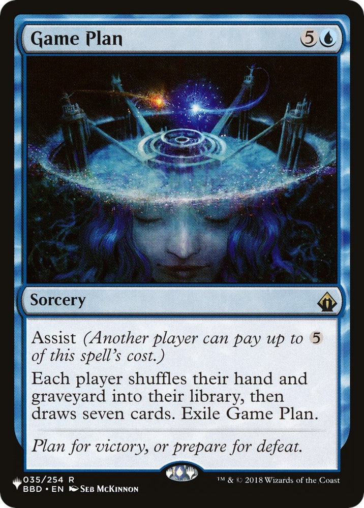 Image for Game Plan (35) [The List Reprints]