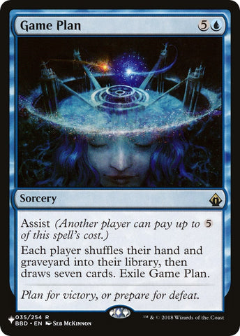 Image for Game Plan (35) [The List Reprints]