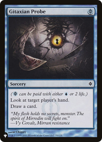 Image for Gitaxian Probe (35) [The List Reprints]