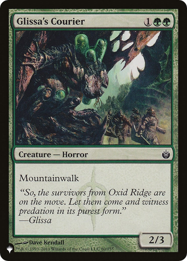 Image for Glissa's Courier (80) [The List Reprints]