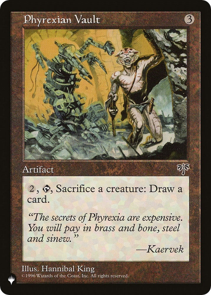 Image for Phyrexian Vault [The List Reprints]