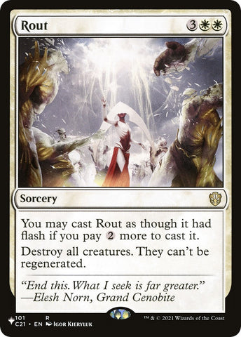 Image for Rout (C21) (101) [The List Reprints]