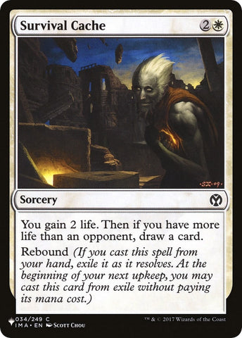 Image for Survival Cache (34) [The List Reprints]