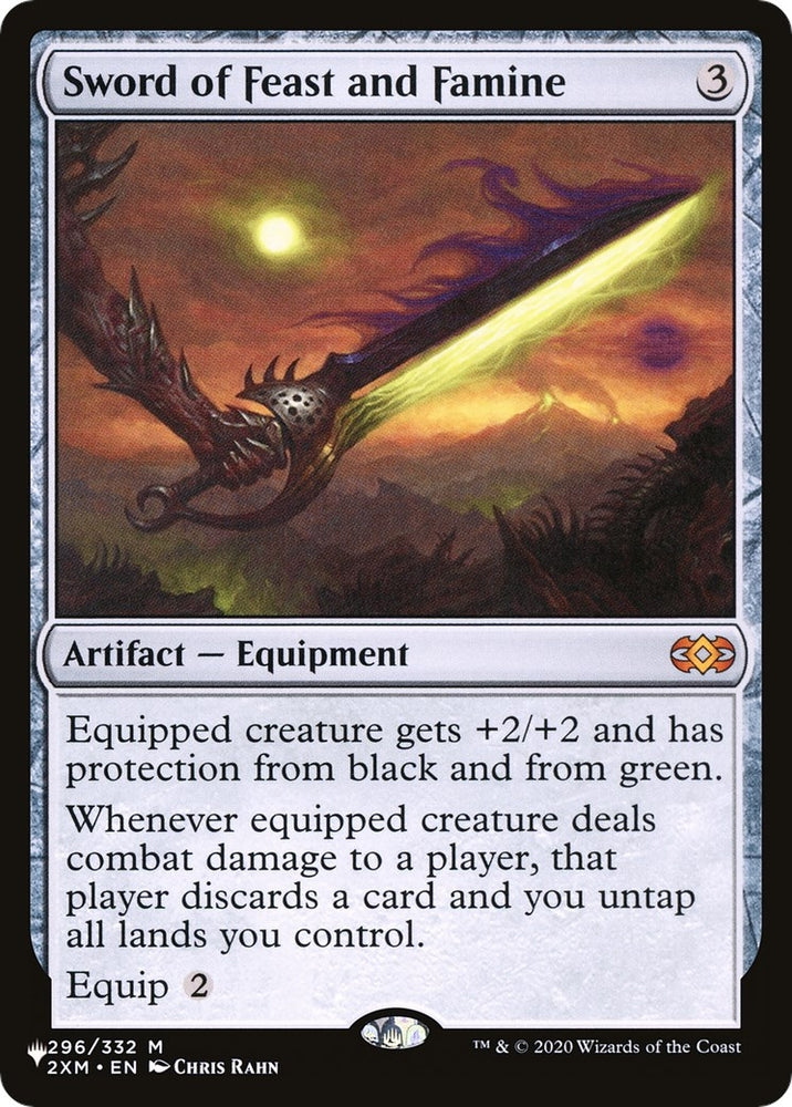 Image for Sword of Feast and Famine (296) [The List Reprints]