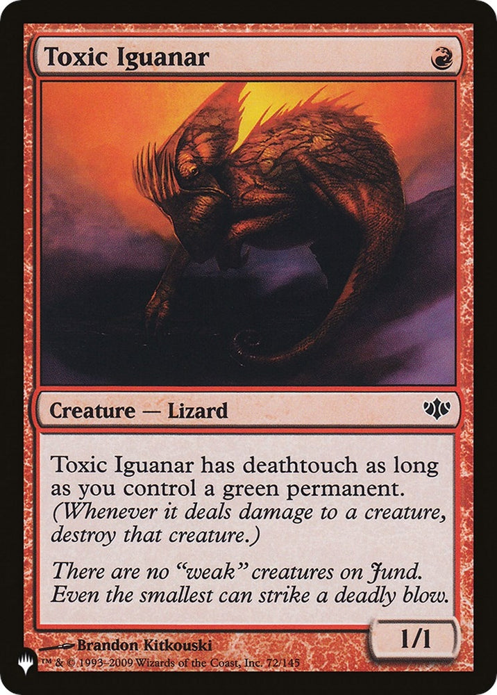 Image for Toxic Iguanar (72) [The List Reprints]