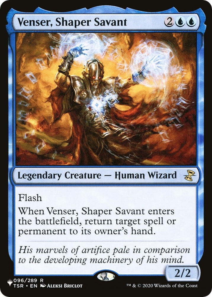 Image for Venser, Shaper Savant (96) [The List Reprints]