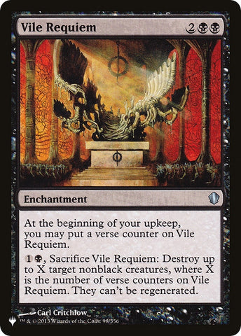 Image for Vile Requiem (C13) (98) [The List Reprints]