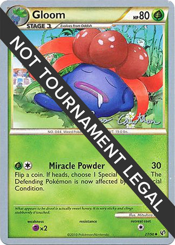 Image for Gloom - 2011 (Ross Cawthon) (27/90) - Pokemon