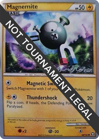 Image for Magnemite - 2011 (David Cohen) (68/102) - Pokemon