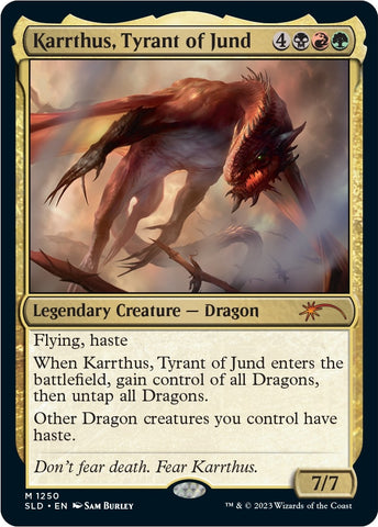Image for Karrthus, Tyrant of Jund (1250) [Secret Lair Drop Series]