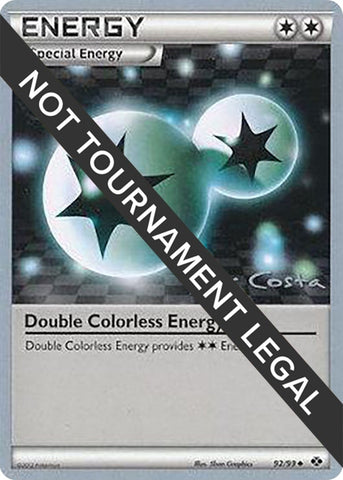 Image for Double Colorless Energy - 2012 (Igor Costa) (92/99) - Pokemon