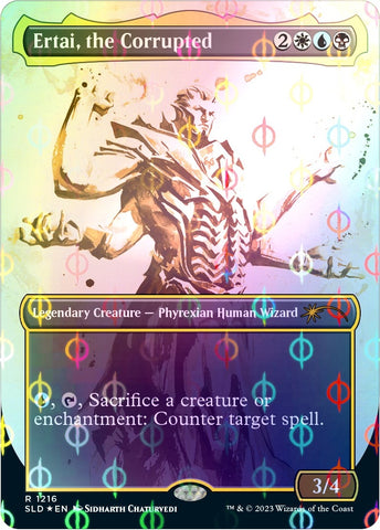 Image for Ertai, the Corrupted (Step-and-Compleat Foil) (1216) [Secret Lair Drop Series]
