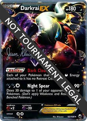 Image for Darkrai EX - 2013 (Jason Klaczynski) (63/108) - Pokemon