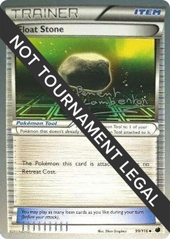 Image for Float Stone - 2013 (Clement Lamberton) (99/116) - Pokemon