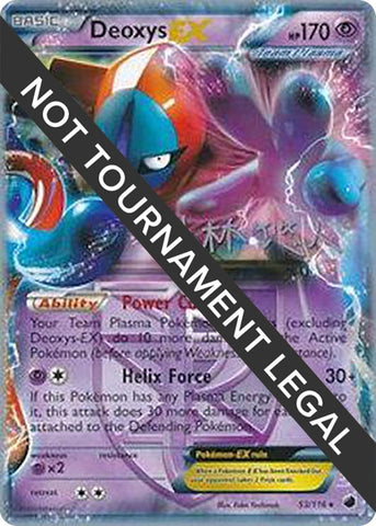 Image for Deoxys EX - 2014 (Haruto Kobayashi) (53/116) - Pokemon