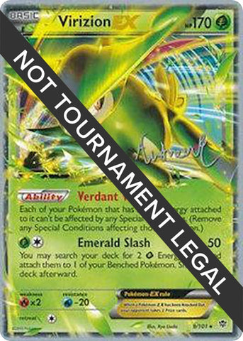Image for Virizion EX - 2014 (Andrew Estrada) (9/101) - Pokemon