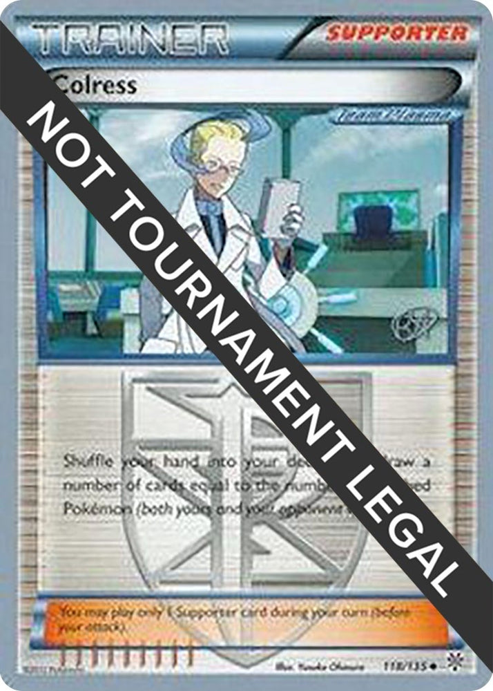 Image for Colress - 2015 (Rowan Stavenow) (118/135) - Pokemon