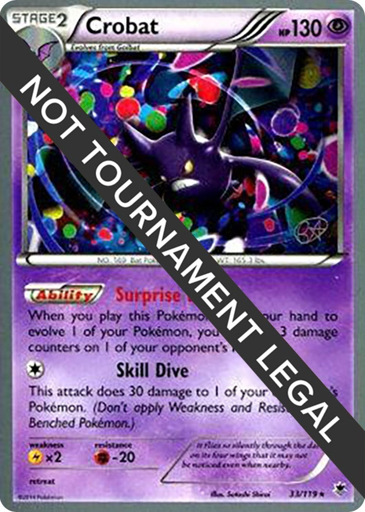 Image for Crobat - 2015 (Rowan Stavenow) (33/119) - Pokemon