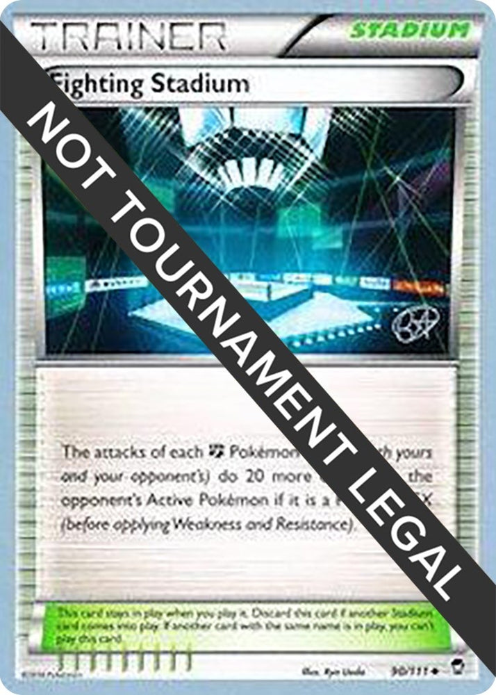 Image for Fighting Stadium - 2015 (Rowan Stavenow) (90/111) - Pokemon