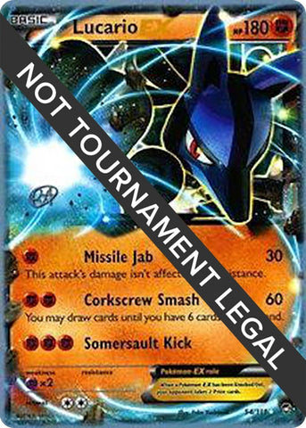Image for Lucario EX - 2015 (Rowan Stavenow) (54/111) - Pokemon