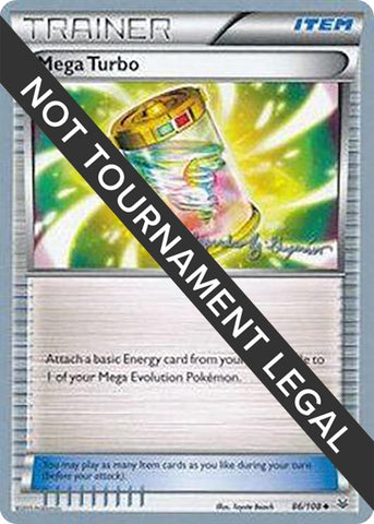 Image for Mega Turbo - 2015 (Alejandro Ng-Guzman) (86/108) - Pokemon