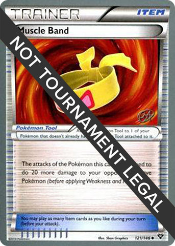Image for Muscle Band - 2015 (Rowan Stavenow) (121/146) - Pokemon