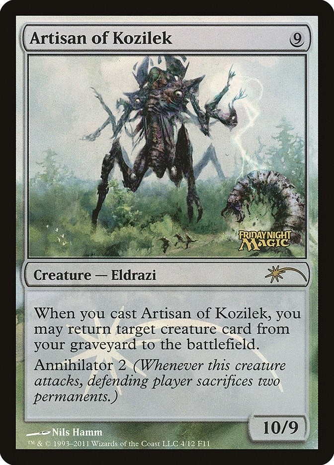 Image for Artisan of Kozilek (4) [FNM Promos]