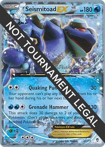 Image for Seismitoad EX - 2015 (Patrick Martinez) (20/111) - Pokemon