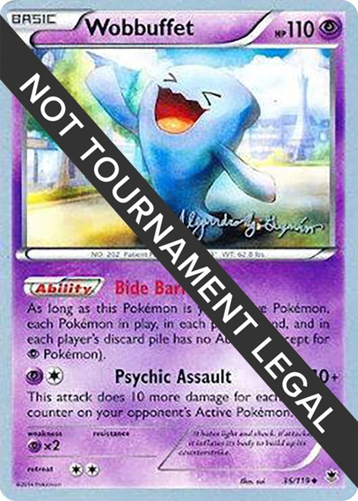 Image for Wobbuffet - 2015 (Alejandro Ng-Guzman) (36/119) - Pokemon