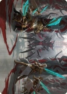 Image for Goldwardens' Gambit Art Card (29) [Art Series: Phyrexia: All Will Be One]